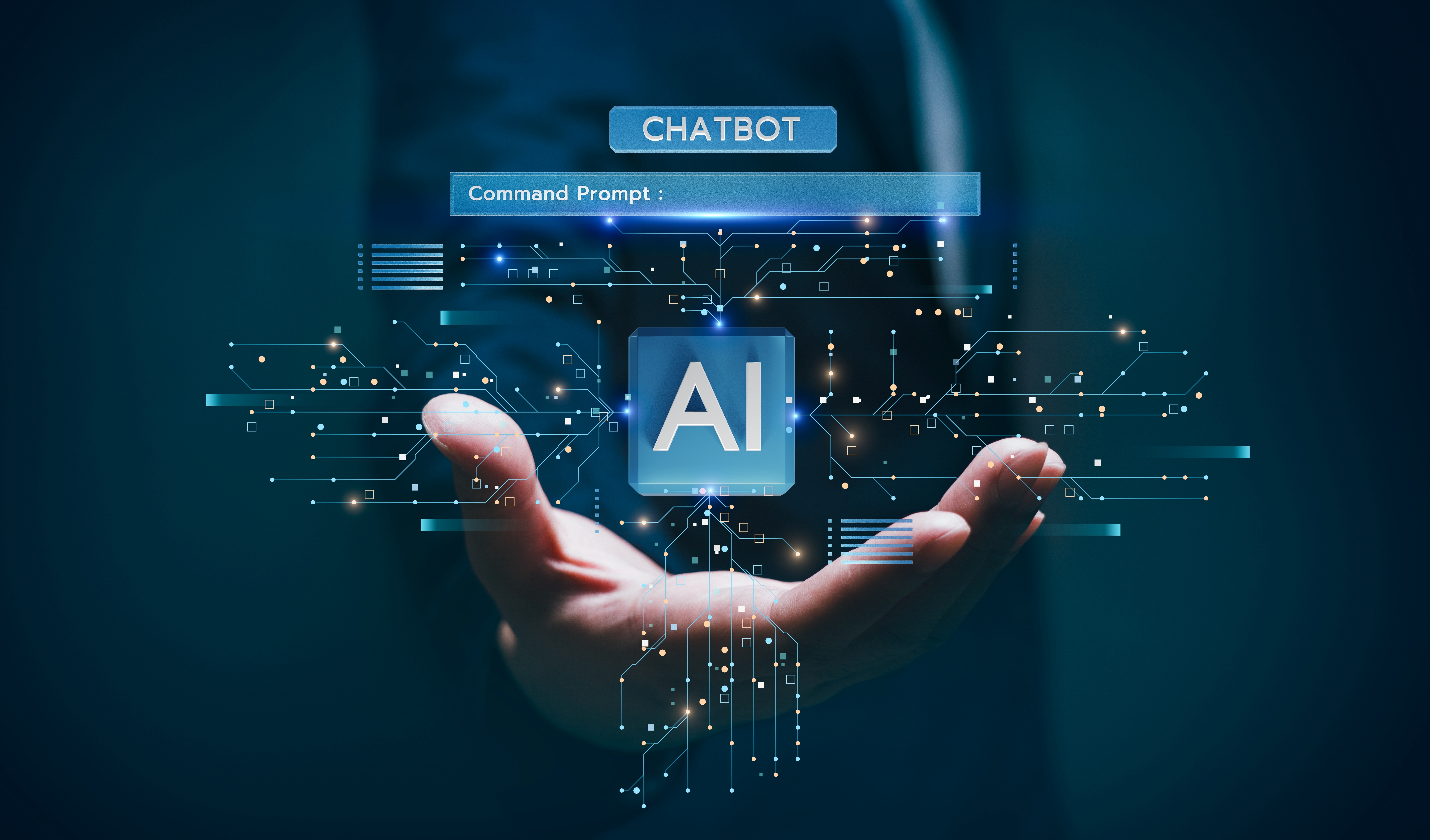 Man holding a smartphone displaying AI icons, representing uncertainty around Big Tech’s AI investment and spending decisions