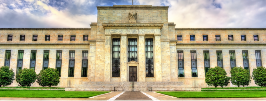 Federal Reserve building representing interest rates, inflation and the 2026 market outlook